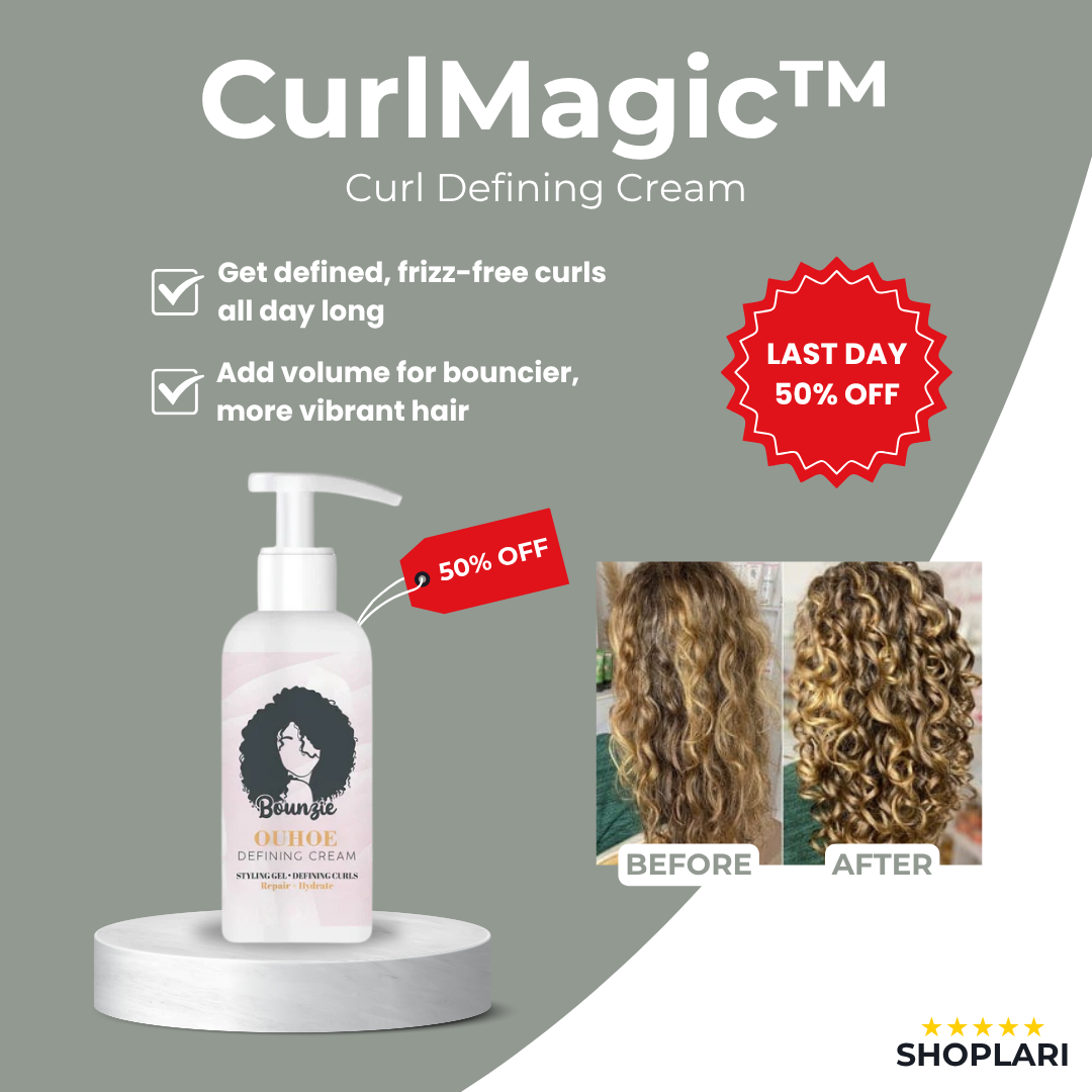 Last Day 50% OFF🔥 | CurlMagic™ Curl Defining Cream
