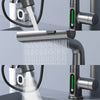 Intelligent digital display pull-out faucet