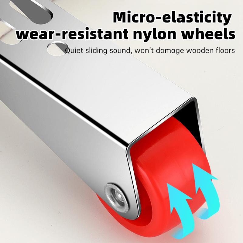 MoveGlide™ - Soft rubber furniture casters (4 pieces)