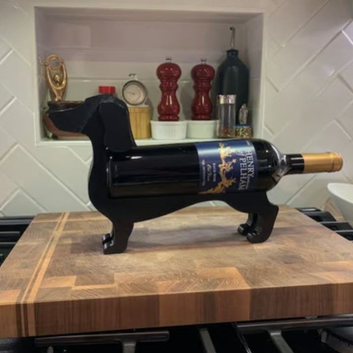 50% OFF | CorkHound™ | Dachshund Wine Bottle Holder