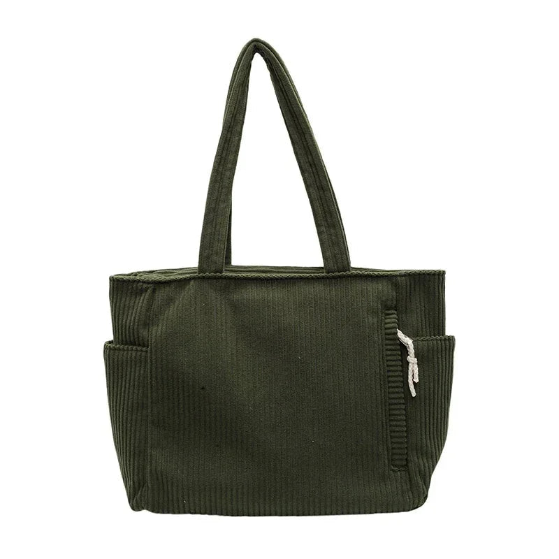 Cordelley™ - Soft Corduroy Tote for Cozy Autumn Style