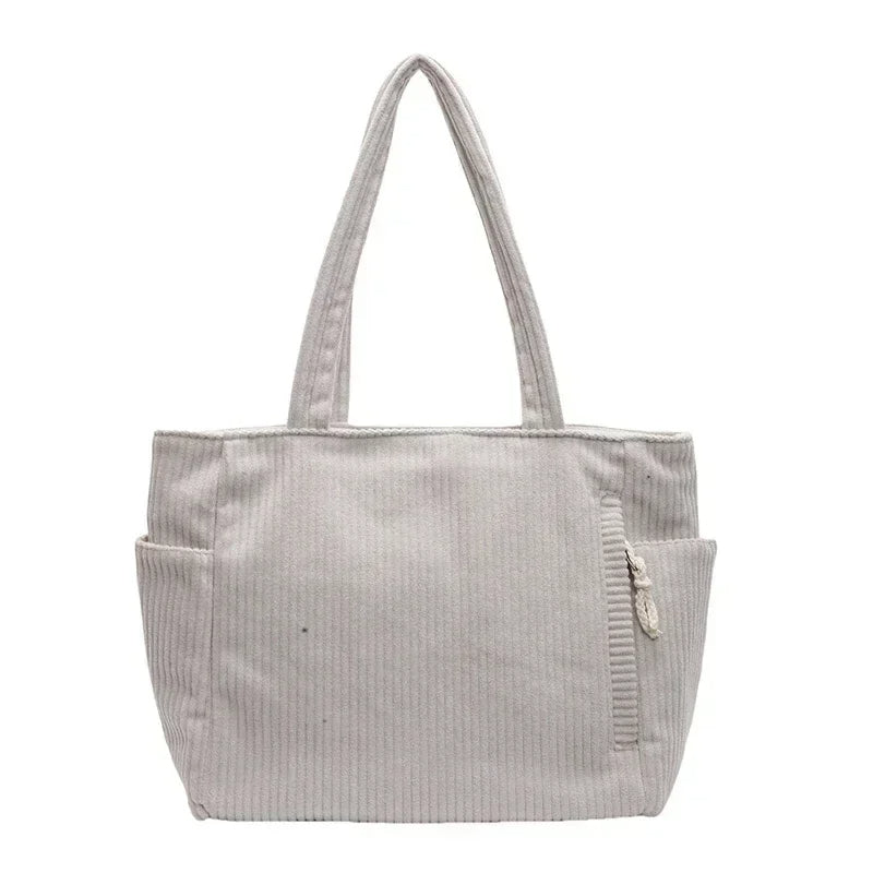 Cordelley™ - Soft Corduroy Tote for Cozy Autumn Style