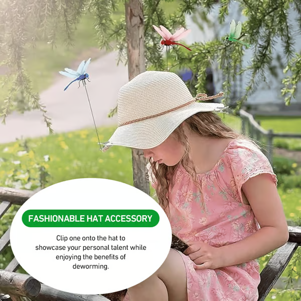 FlyAwayWings – 3D Dragonfly Garden Clip for Natural Bug Control
