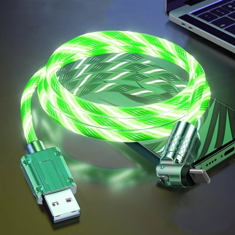 GlowLink™ - 540° rotating fast charge