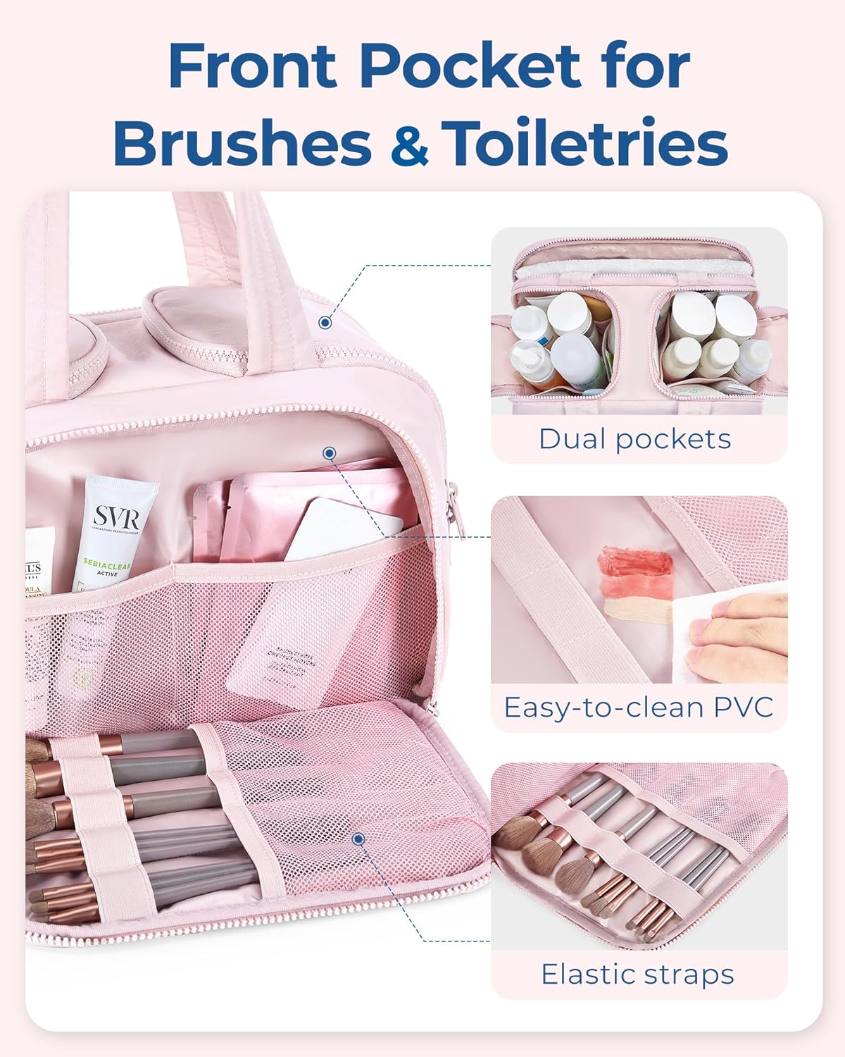 Puffora™ - Lightweight Travel Cosmetic Bag