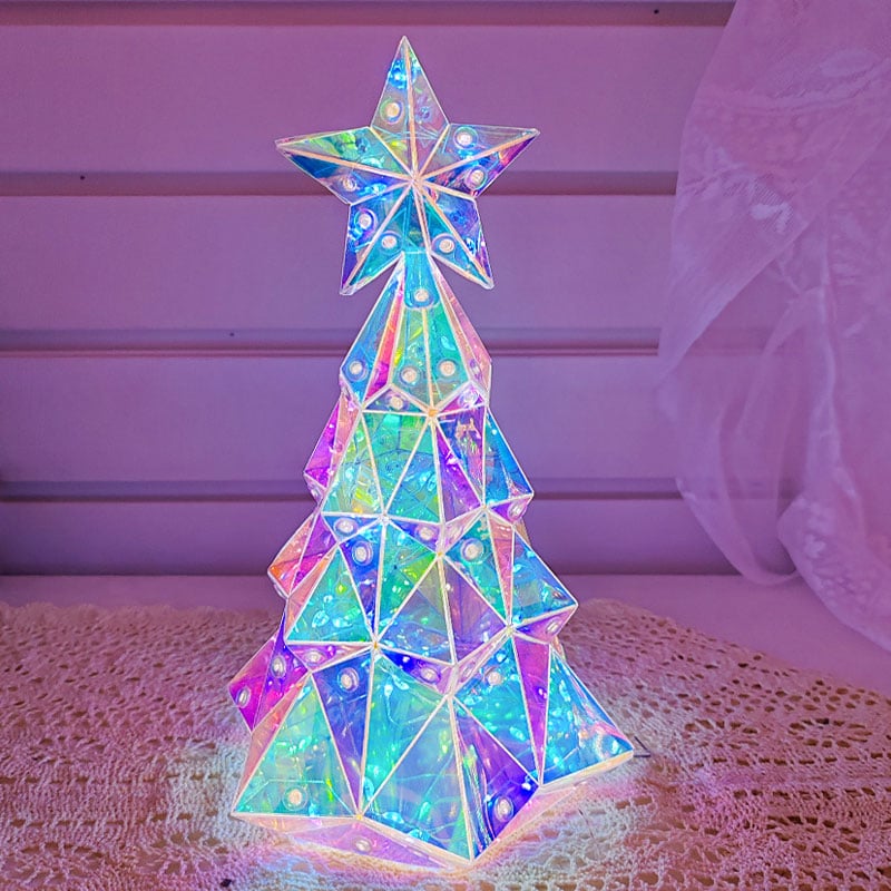 LumiGlitz™ - RGB Holographic Holiday Figures
