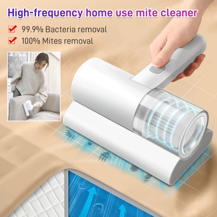 MiteGone™ – High-frequency mattress vacuum cleaner