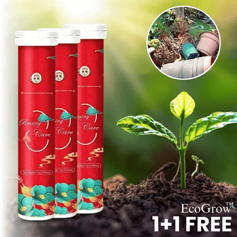 EcoGrow™ | 🌿 Organic Fertiliser Tablets for Faster Growing, Healthier Plants