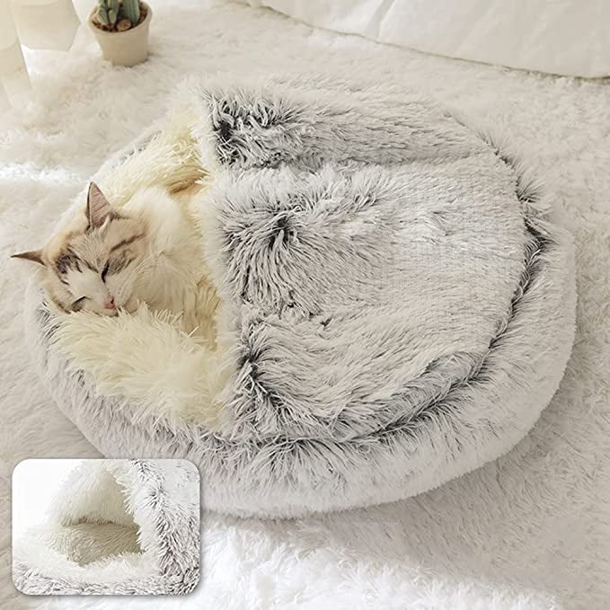 CozyPaws™ - Calming Pet Bed