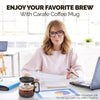 BrewVista™ - Clear Glass Coffee Pot Mug