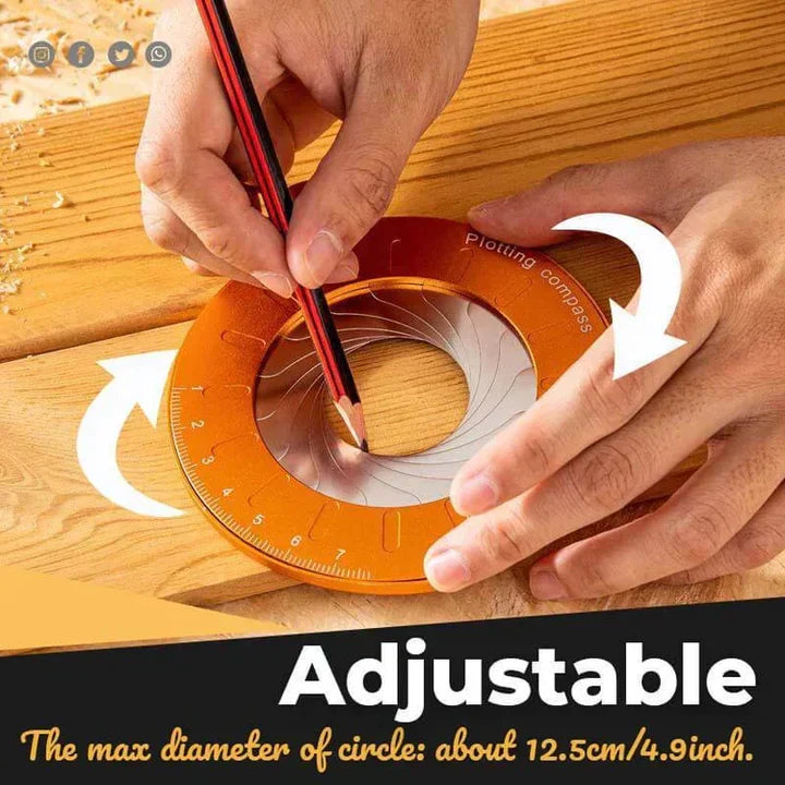 CircleMaster | Adjustable Circle Drawing Tool