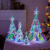 LumiGlitz™ - RGB Holographic Holiday Figures