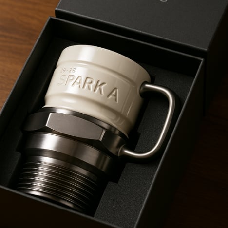 Ignitio™ - Handcrafted spark plug cup