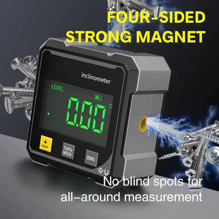 Anglix™ – Magnetic Digital Angle Gauge