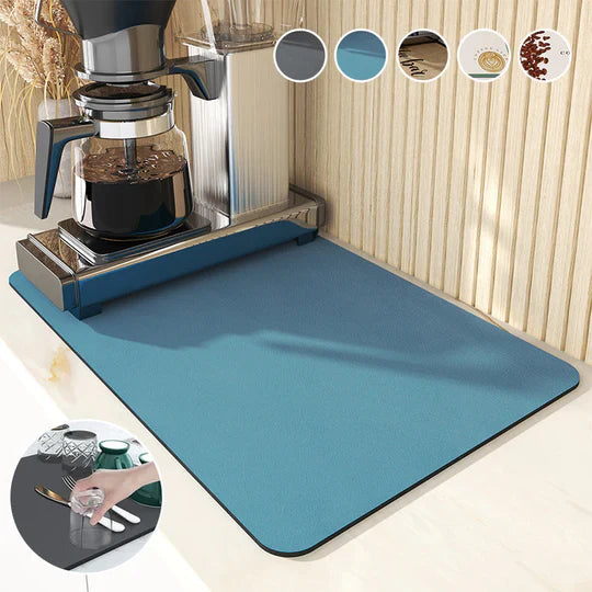 Super Absorbent Drainage Mat: Clean and Dry Kitchen