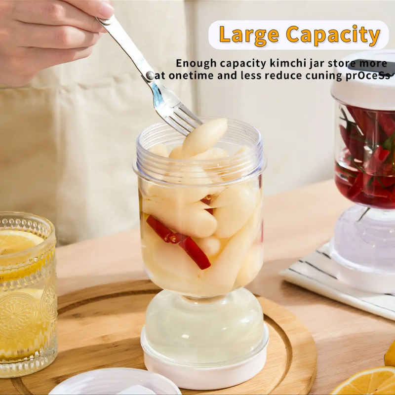 50% OFF | PickleVault™ | Pickle Jar with Lift-Out Strainer
