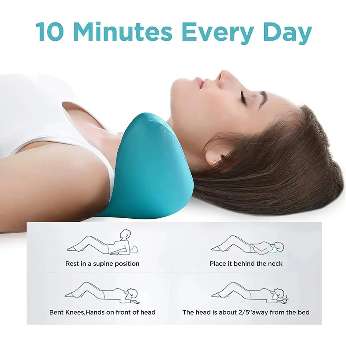 (1 + 1 Free) Cervical Comfort Neck Stretcher