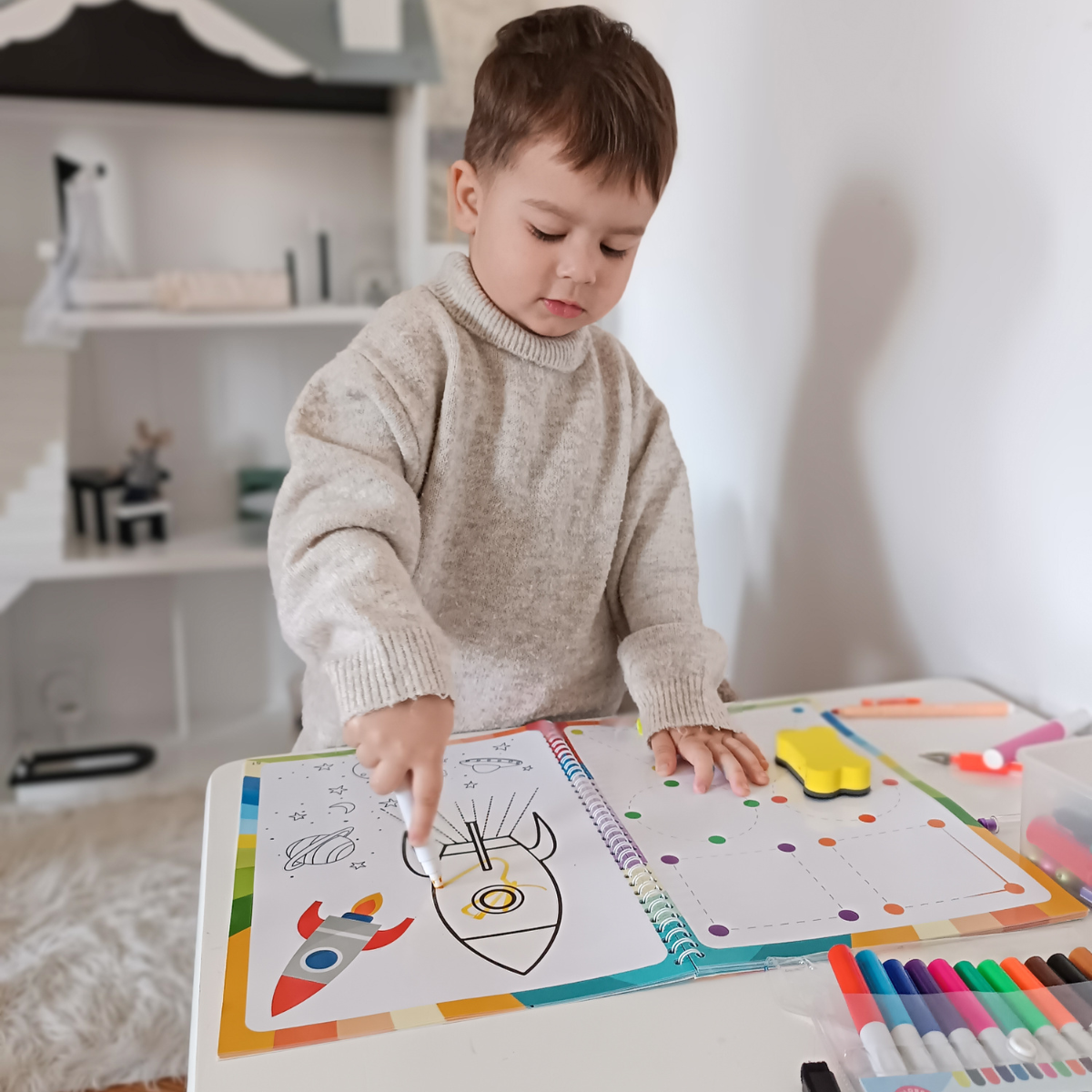 MindCraft™ - Fun Screen-Free Learning Workbook