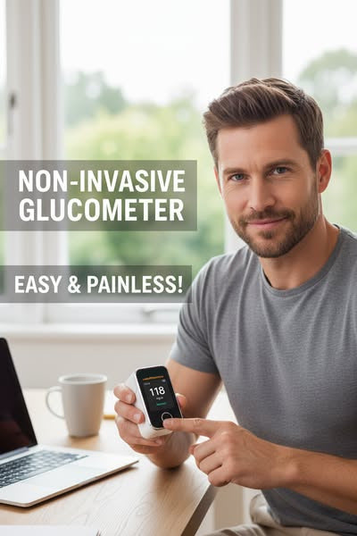 GlucoLight™ - Non-Invasive 8-in-1 Glucose Monitor