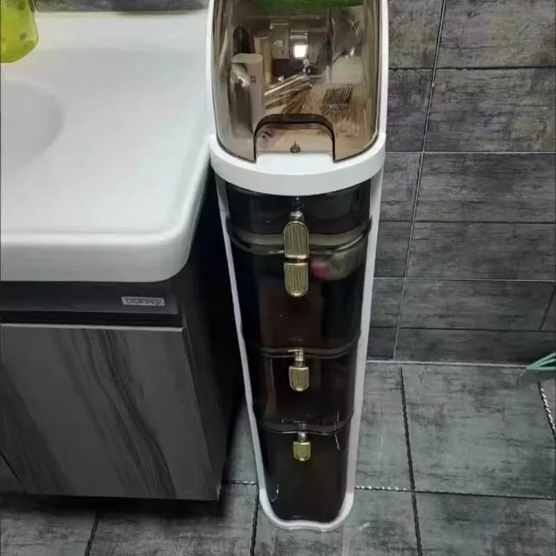 NookGlide™ - Rolling Bathroom Cabinet