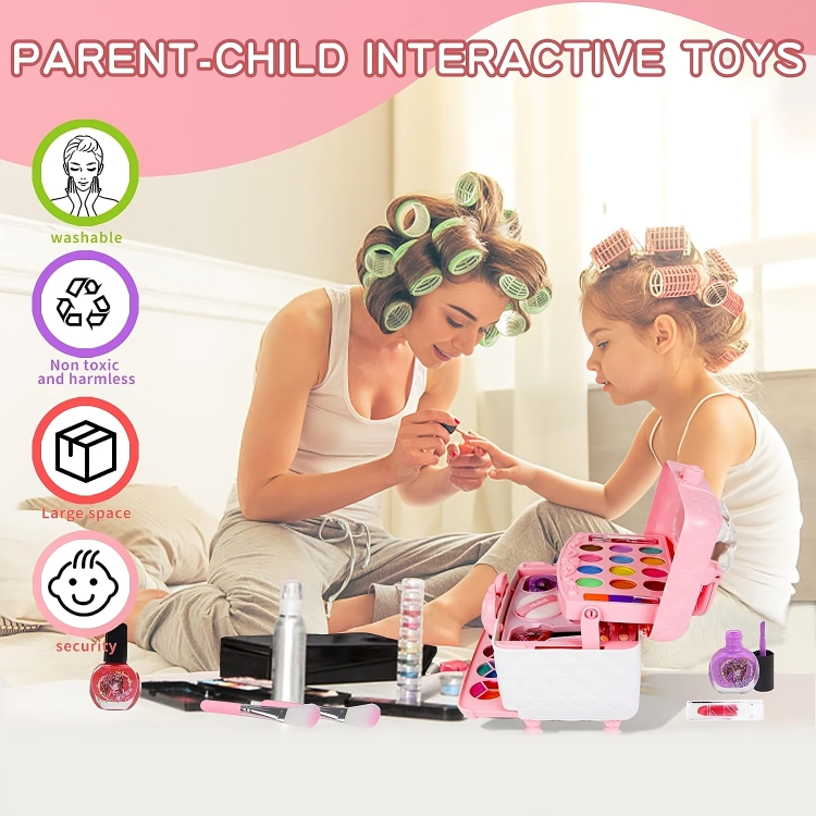 TinyGlam™ | Kid-friendly Washable Makeup Set