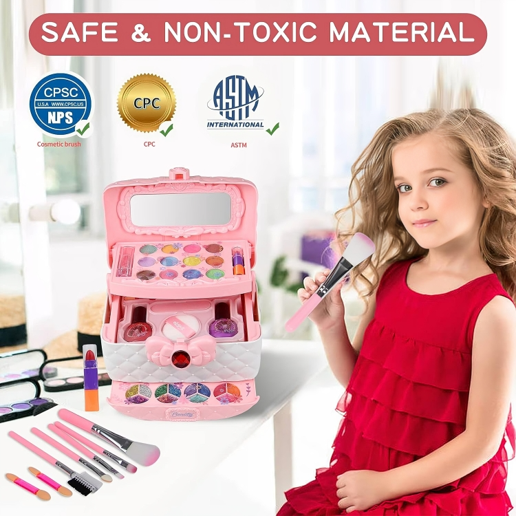 TinyGlam™ | Kid-friendly Washable Makeup Set
