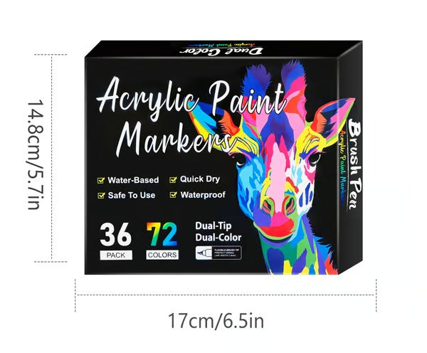 ArtFlex – Dual Tip Acrylic Markers