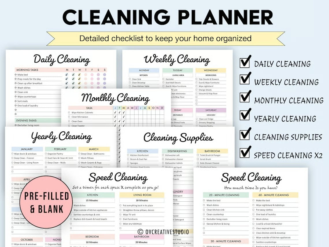 CleanCrafter – Complete Organizing Tool Kit