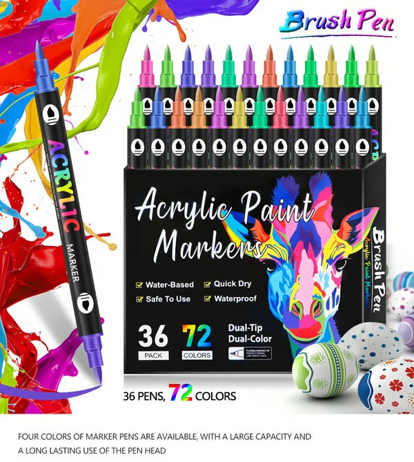 ArtFlex – Dual Tip Acrylic Markers