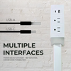 PowerNest™ - Flexible rotating power hub with USB and AC outlets