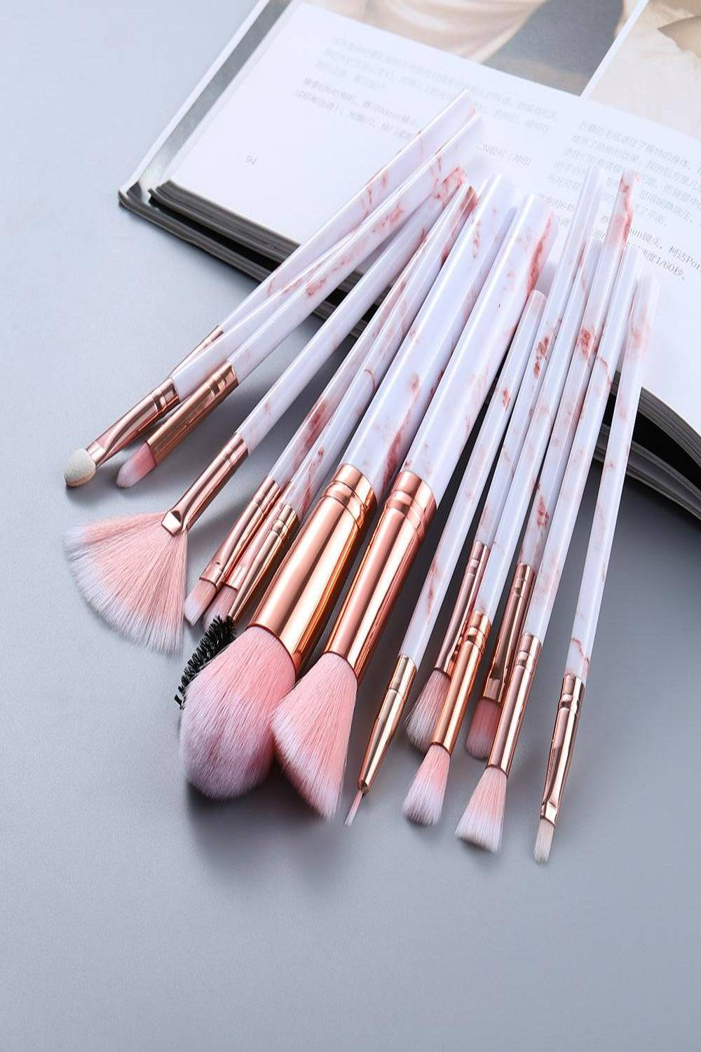 50% OFF | Marblisse™ | Marble Makeup Brush Set