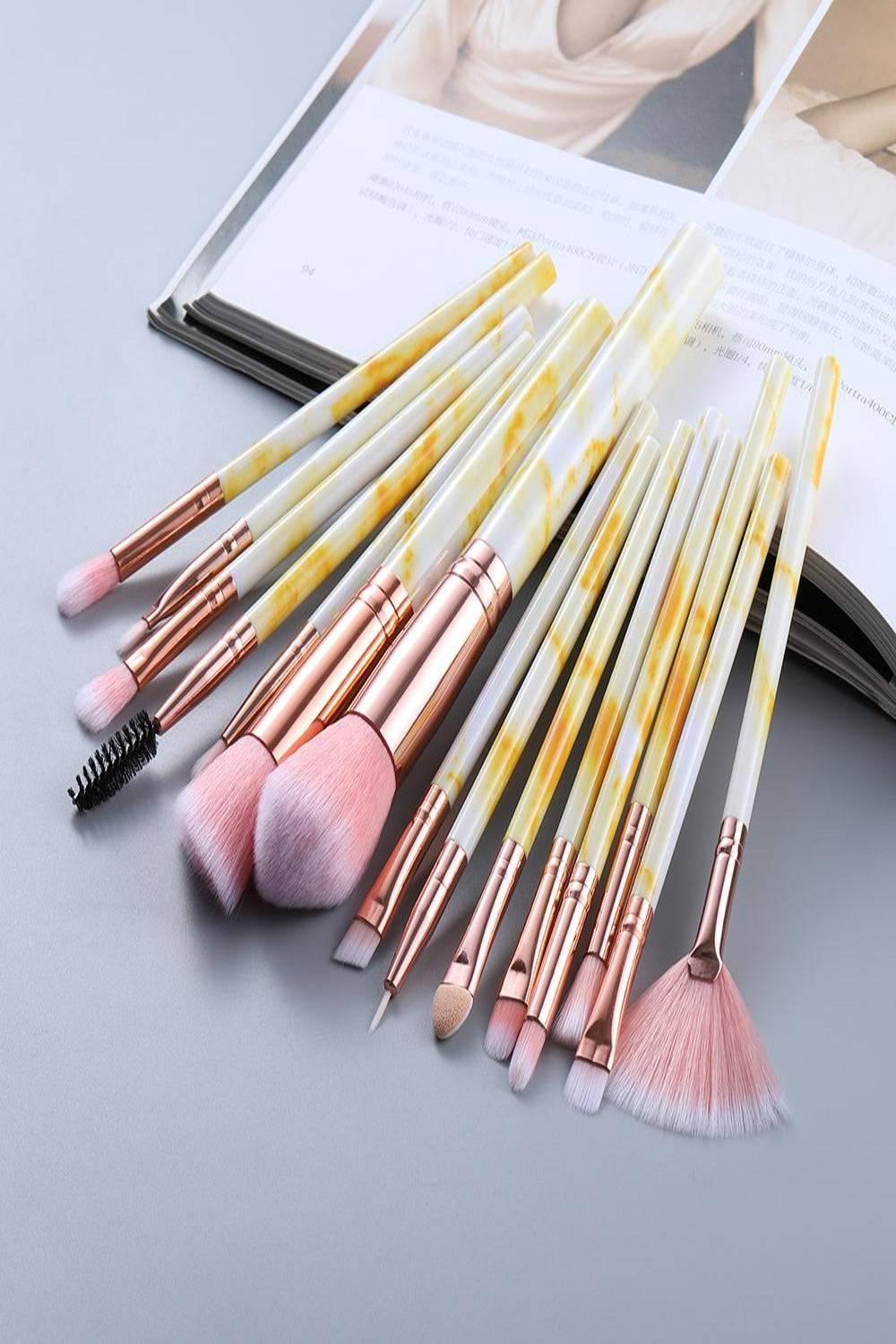 50% OFF | Marblisse™ | Marble Makeup Brush Set