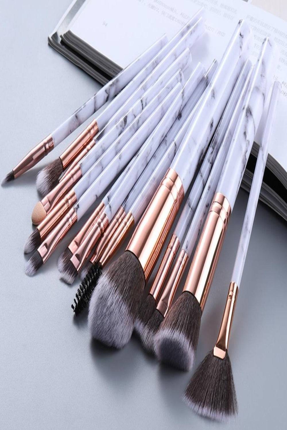 50% OFF | Marblisse™ | Marble Makeup Brush Set