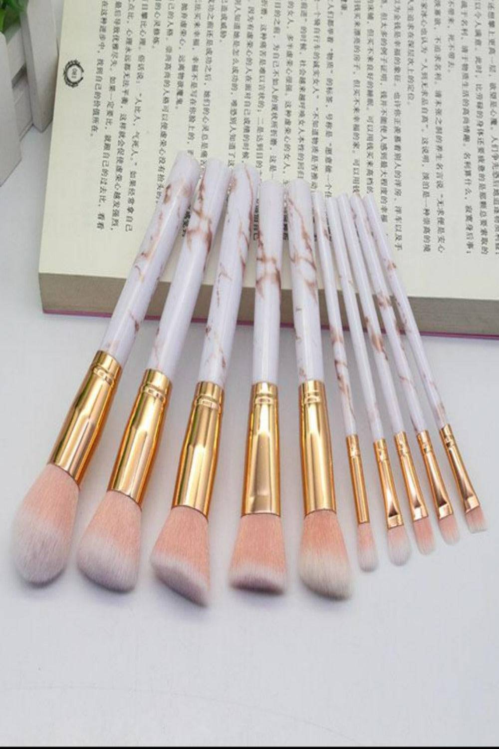 50% OFF | Marblisse™ | Marble Makeup Brush Set