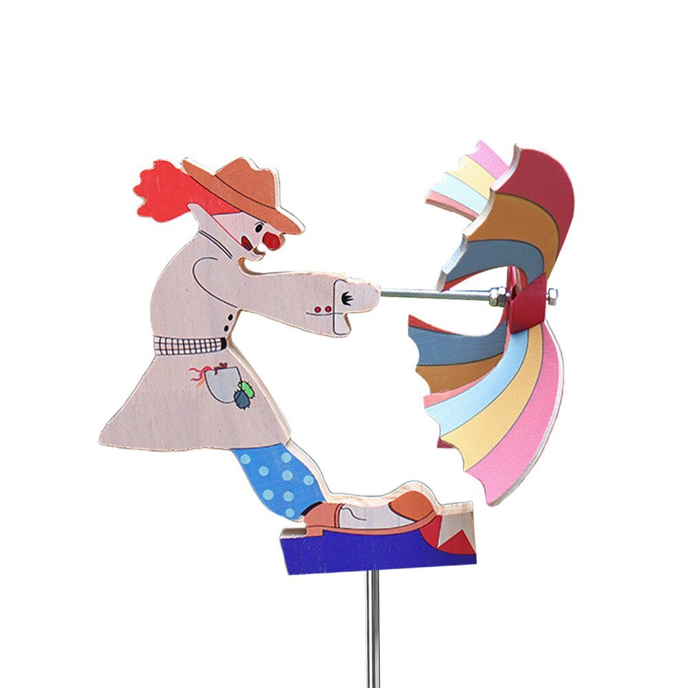 Miss Bee Garden Art Decor Whirligigs Wind Spinners