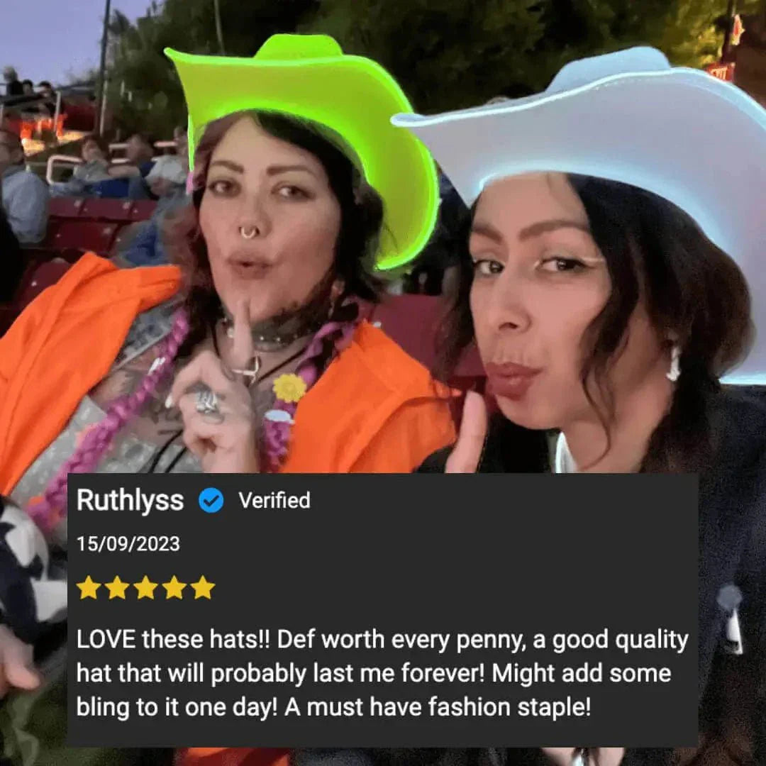 50% OFF | LumiRodeo™ | Western Light-Up Hat