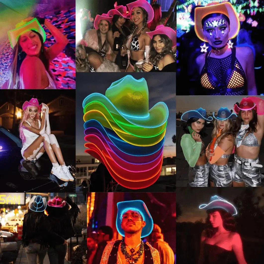 50% OFF | LumiRodeo™ | Western Light-Up Hat
