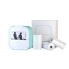 Portable Printer with 4 Sticker Rolls