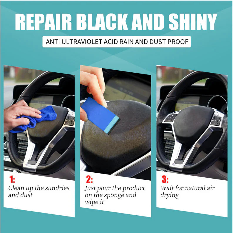 Automotive Plastic Renovator - Shine & Long-Lasting Protection (1+1 FREE TODAY!)