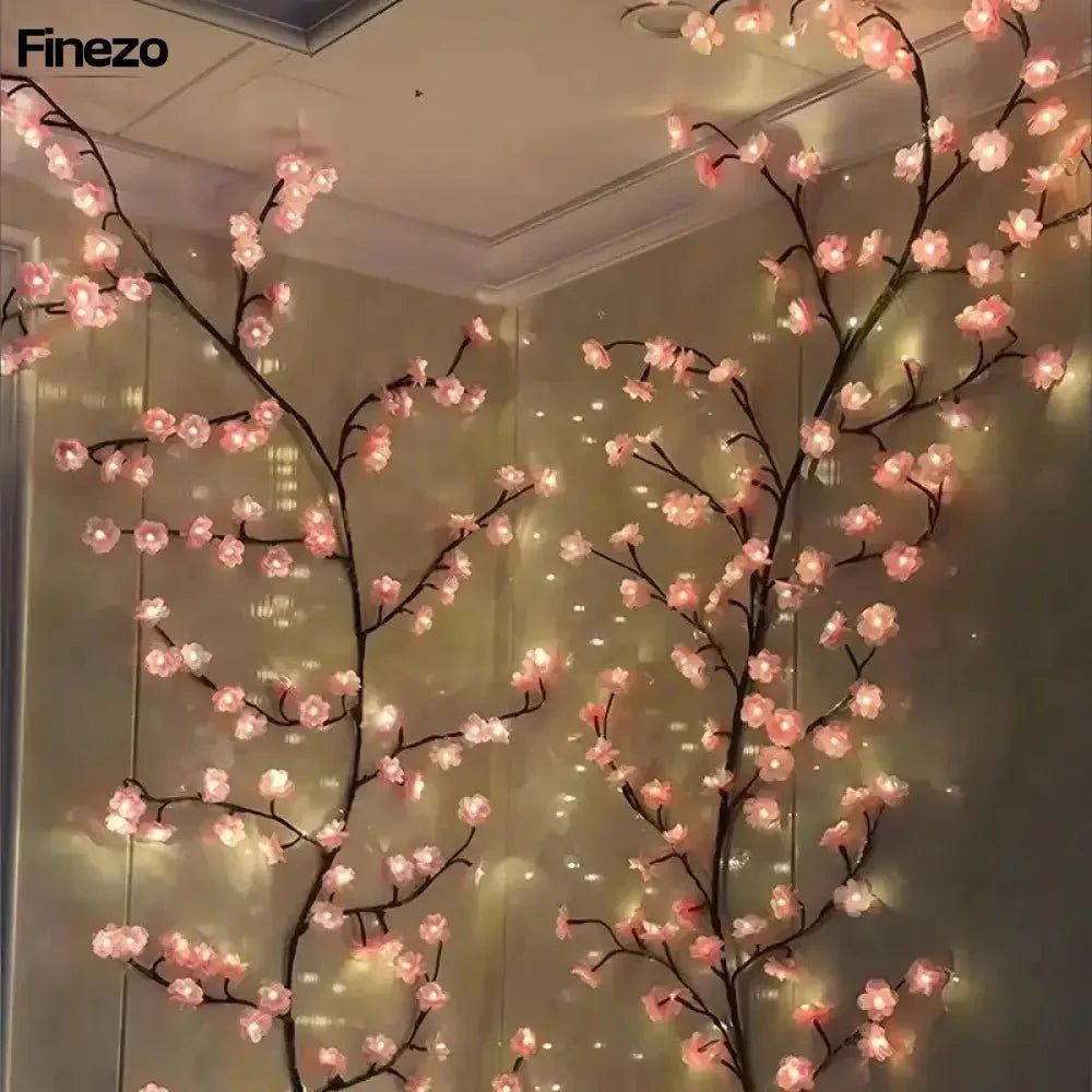 1+1 FREE | SakuraGlow™ - LED cherry blossom branch with 96 lights