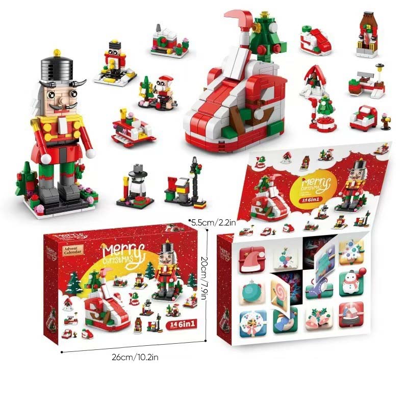 BuildaTree™ – Advent Calendar with Christmas Tree Building Blocks
