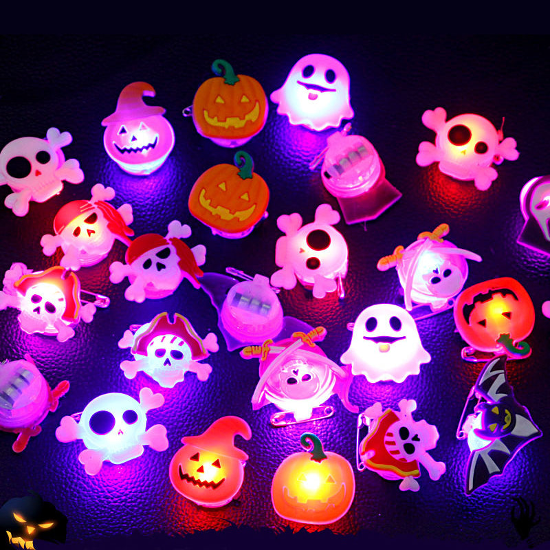 50 % OFF | GloHex™ | Halloween Glow Ring and Brooch
