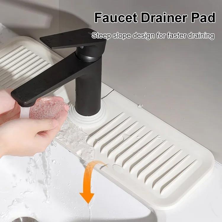 Faucet Splash Guard Draining Tray Mat (1+1 FREE TODAY!)
