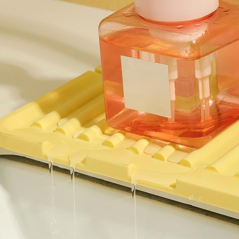 Faucet Splash Guard Draining Tray Mat (1+1 FREE TODAY!)
