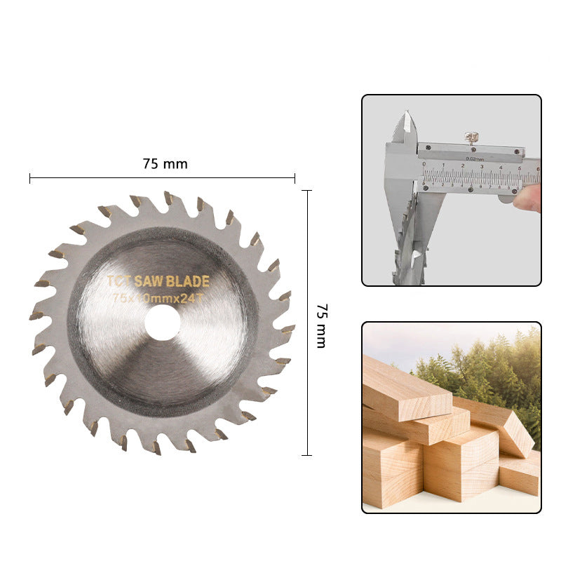 75MM Electric Grinding and Saw Blade Set (7-Piece) – For Versatile Cutting and Grinding Tasks