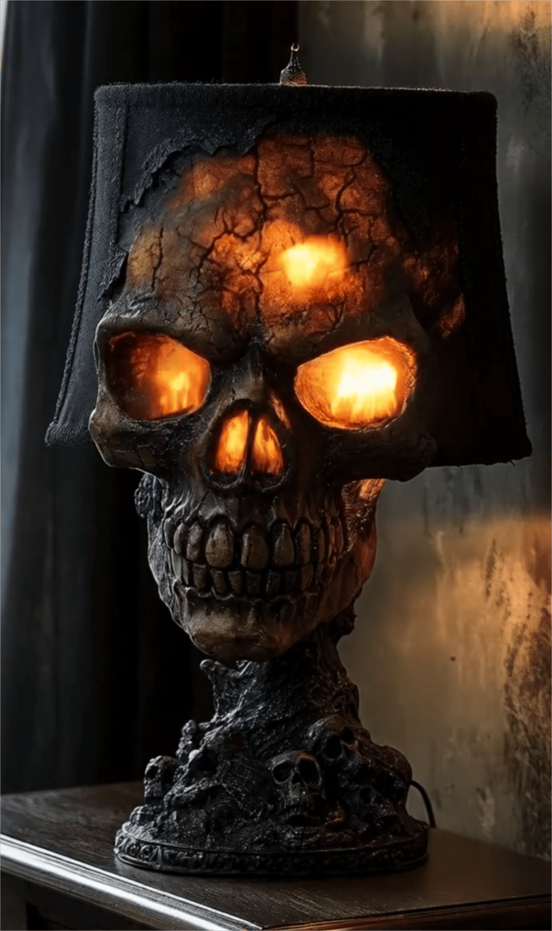 50% OFF | SkullAura™ | Gothic Skull Lamp