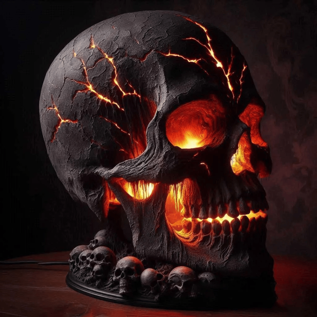 50% OFF | SkullAura™ | Gothic Skull Lamp