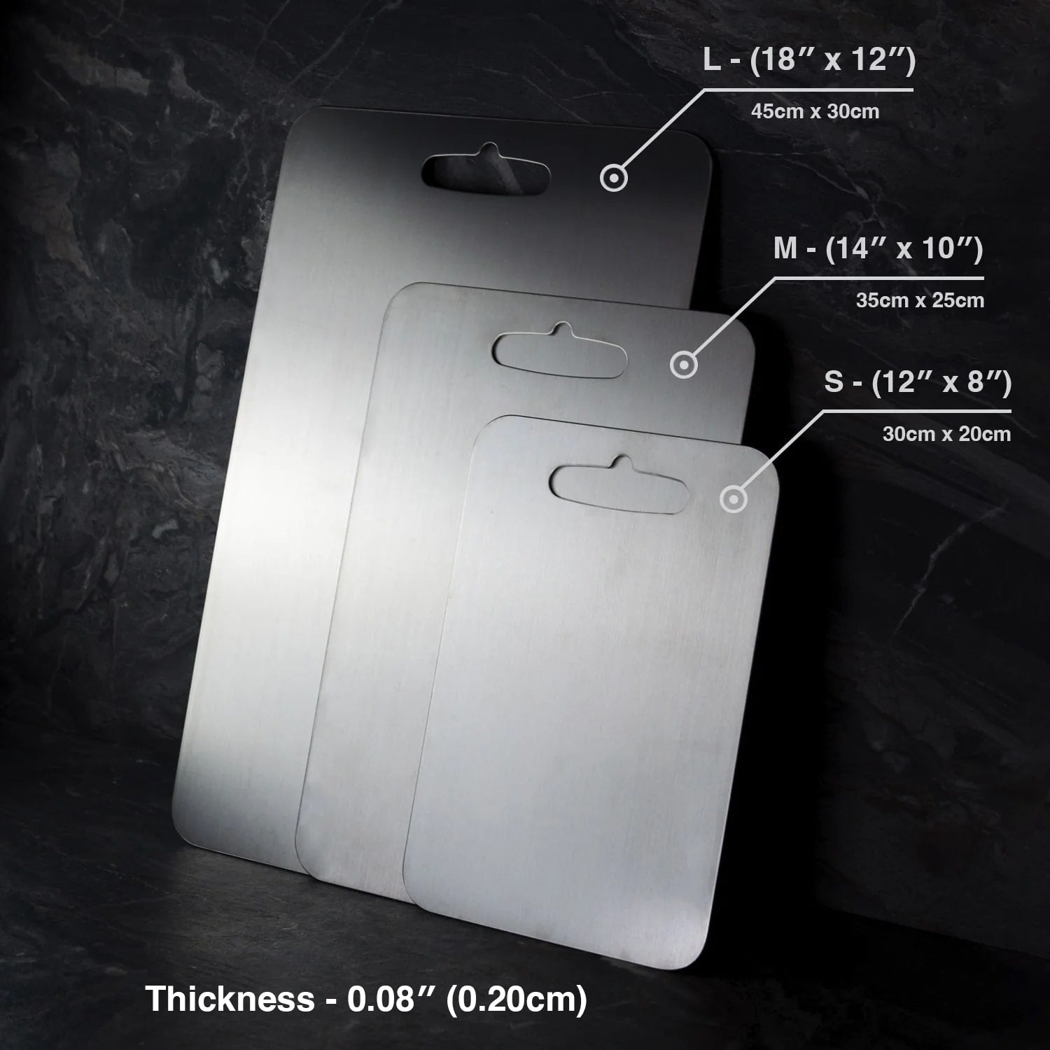 Titan™ -  Stainless Steel Cutting Board