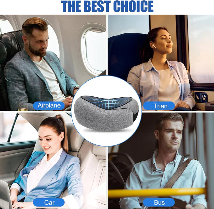 Aprolo™ Travel Neck Pillow - Comfortable and full Neck Support