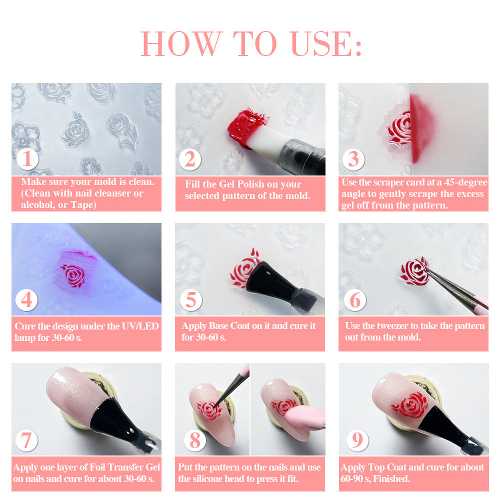 50% OFF | PurlPress™ | Silicone Sweater Nail Art Mold